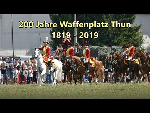 200 Jahre Waffenplatz Thun 2019 - Schweizer Kavallerieschwadron