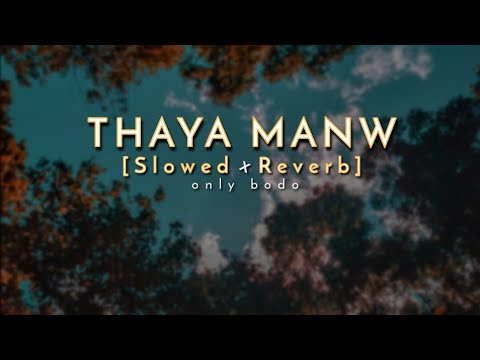 THAYA MANW // new bodo song slowed x reverb ( Edit By - @onlybodo )