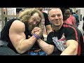 ARM WRESTLING WITH JUJI at ARNOLD CLASSIC 2019