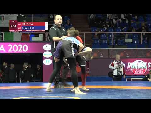 1/4 Women's GP No-Gi - 64 kg: A. QUENEE (FRA) v. O. CHALIUK (UKR)