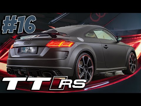 #16 AUDI TTRS - 5 Zylinder Power in unserer Halle!