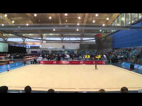 Nastasya Generalova - Ball - 2014 Pacific Rim Championships Team/AA Final