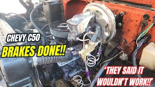 Chevy C50 Brakes Part 3: Bleeding & Adjusting for the Final Setup