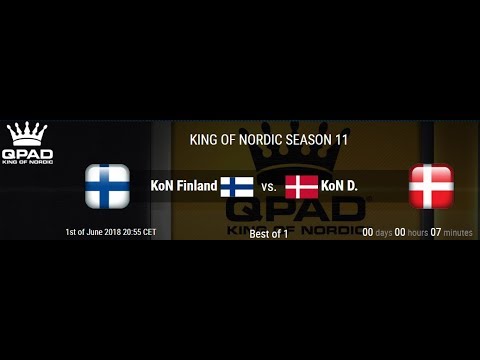 CS:GO LIVE  || KoN Finland vs KoN.D [RU] || BO1 || KING OF NORDIC SEASON 11