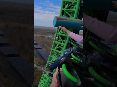 Kingda Ka DUELS Drop Tower!🤯⏬ #shorts #travel #subscribe