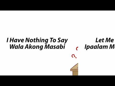 Daily Use Tagalog Sentences  | Learn English With Filipino | Tagalog Words