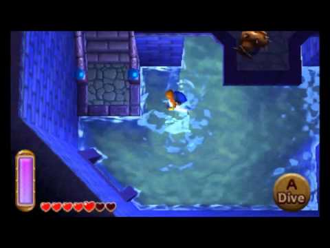 The Legend of Zelda: A Link Between Worlds - Swamp Palace (All Treasure Chests)