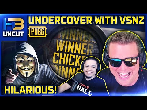 Going UNDERCOVER in SQUADS ft. VSNZ | #HBUncut