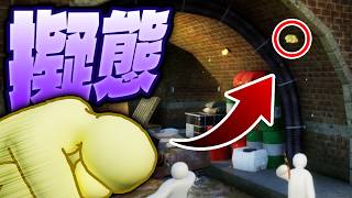 『ライト』に『完璧な擬態』をして隠れるかくれんぼゲーム【めっちゃカメレオン】