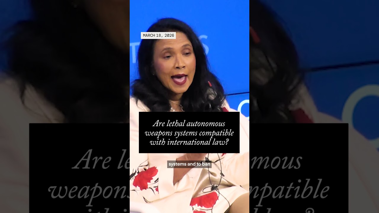 Are lethal autonomous weapons systems compatible with international law?