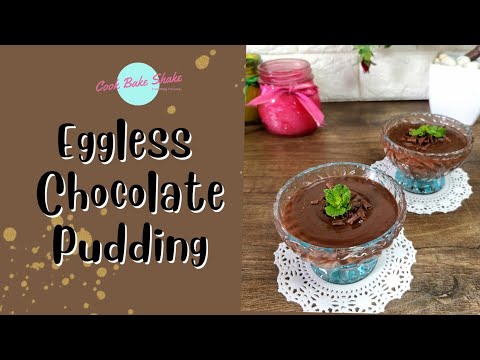 Eggless Chocolate Pudding | Mother's Day Special Recipe | Cook Bake Shake #shorts #ytshorts