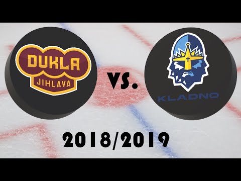 1. Česká hokejová liga 2018/2019 - Semifinále - HC Dukla Jihlava - Rytíři Kladno