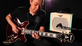 Video thumbnail for Quick Riffs: Ibanez EKM100 Eric Krasno Signature by Swee Lee