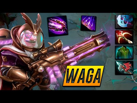 Waga Sniper Immortal Set DIRETIDE - Dota 2 Pro Gameplay [Watch & Learn]