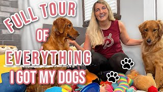 Everything I've Bought For My Dogs | Huge Updated Haul of Everything My Dogs Have 2022
