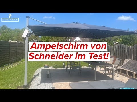 Schneider Bermuda im Praxistest - Was kann der Ampelsonnenschirm?