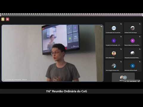116ª Reunião Ordinária do CoG