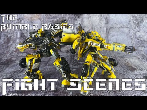 The Bumble Basics Ep 4 - Stop motion Tutorial:  Fight Scenes