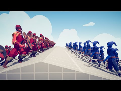50vs50 TOURNAMENT: FARMER Team Vs VIKING Team - Totally Accurate Battle Simulator | TABS