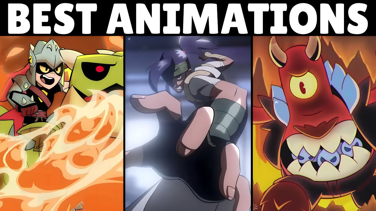 *NEW* TOP 10 BRAWL STARS ANIMATIONS COMPILATION!