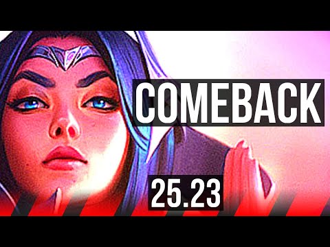 IRELIA vs MORDEKAISER (TOP) | 6k comeback | KR Master | 25.23