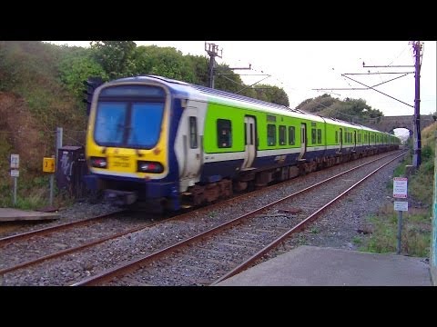 IE 29000 and 8620 Class Trains - Killiney Station, Dublin