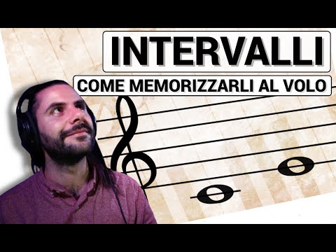 GLI INTERVALLI - Come memorizzarli al volo #91