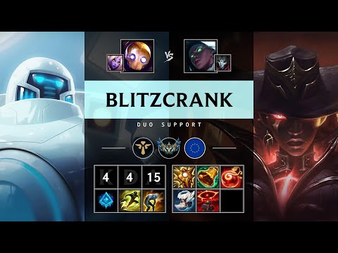 Blitzcrank Support vs Senna - EUW Challenger Patch 25.17