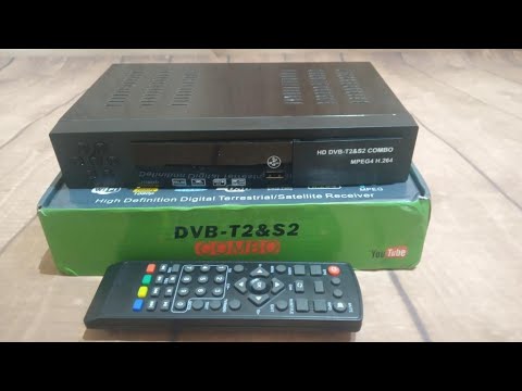 Комбо приёмник DVB-S2 T2 Vmade 8902 из Китая: распаковка, настройка, обзор, ввод BISS