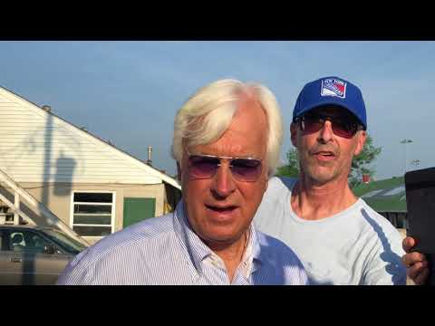 Belmont Stakes 2018: Bob Baffert on Justify, Triple Crown. Shot 5/28