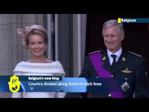 New Belgian Monarch Crowned: King Philippe takes over the royal throne following father's abdication