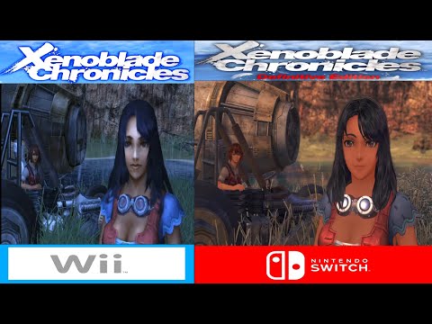 Xenoblade Chronicles: Original vs. Definitive Edition Comparison - Juju and Sharla