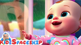 Rain rain go away full Poem | Kids Spaceship | Nursery Rhymes & Poem Song