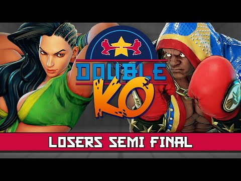 [SFV] Losers Semi Final - Shakz [Laura] vs Mopuulapo [Seth, Balrog] @ DoubleKO #6