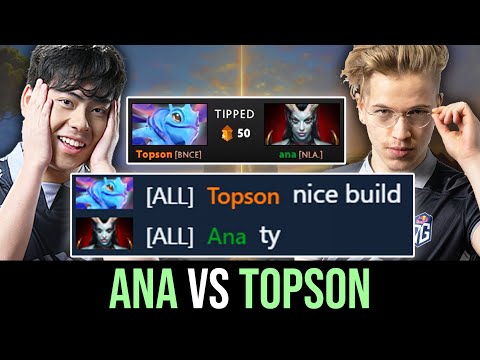 TOPSON tips ANA for Blink Queen of Pain BUILD