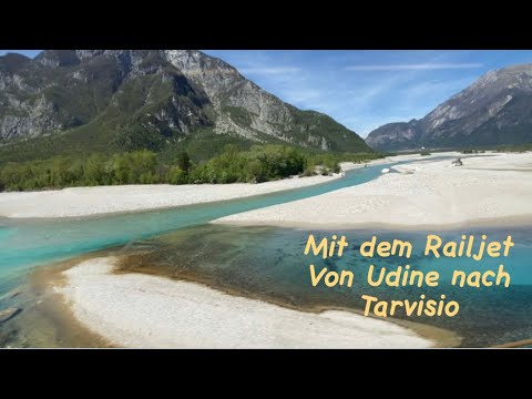 with the Railjet from Udine to Tarvisio