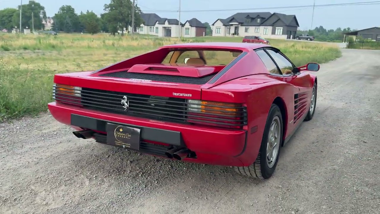 **SOLD on the CCC Buy-It-Now Lot** 14K mile 1987 Ferrari Testarossa 5-Speed Manual