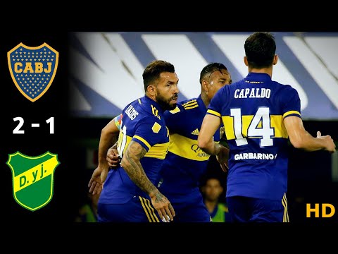 Resumen de Boca Juniors vs Defensa y Justicia (2-1) | Fecha 8 | Grupo B - Copa Liga Profesional 2021