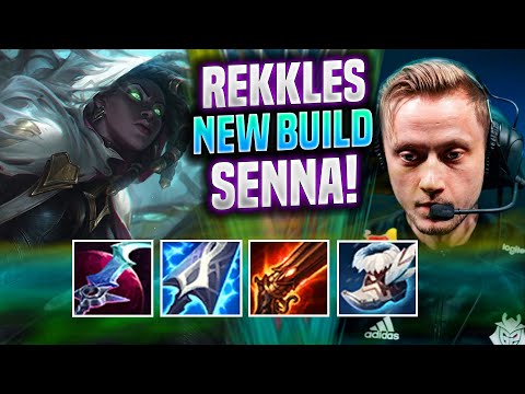 REKKLES TRIES NEW BUILD WITH SENNA! - G2 Rekkles Plays Senna ADC vs Samira! |