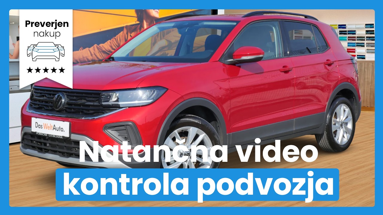 Volkswagen T-Cross 1.0 TSI 4ALL - SLO - DIG.ŠTEVCI - KAMERA