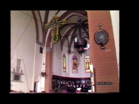 Mirandola Chiesa di San Francesco - RAI1 - 6 Maggio 1990 ore 10.55