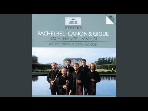 Pachelbel: Canon And Gigue In D Major, P 37