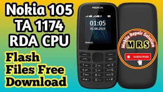 Nokia 105 TA 1174 RDA CPU DOWNLOAD