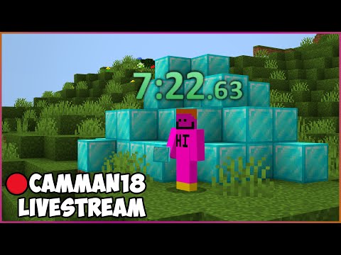 Speedrunning Random Minecraft Blocks camman18 Full Twitch VOD