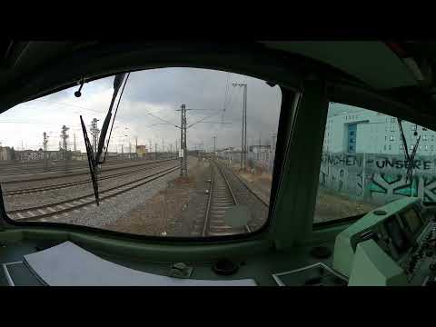 360° Führerstandsmitnahme S20 Pasing Betriebsbahnhof - Höllriegelskreuth BR420