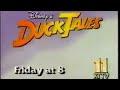 Ducktales Promo 1987