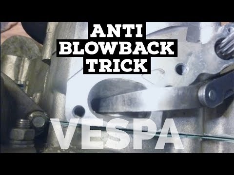 vespa px ROTARY VALVE |the ANTI BLOWBACK TRICK  before closing case | FMP - SolidPASSion |