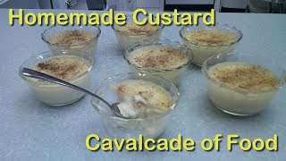 Homemade Custard - light, creamy and easy to make!