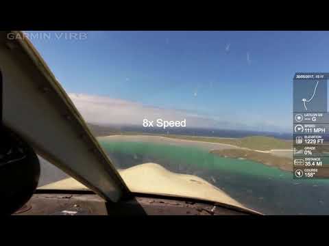 Barra Beach Approach and Landing