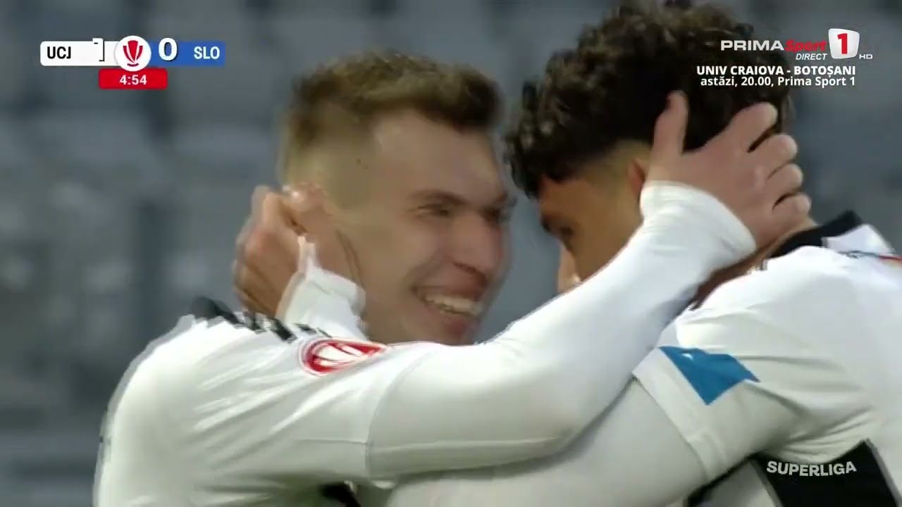 Universitatea Cluj vs A Unirea 04 Slobozia Highlights